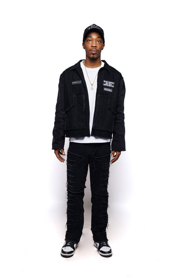 “Patch Me In” Utility Jacket – Medium