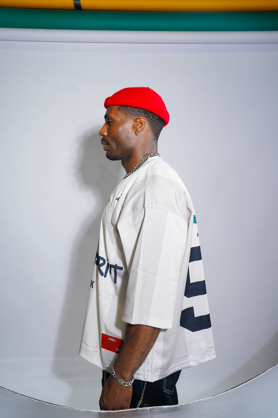 The Blueprint is Black Jersey (Cream)